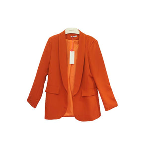 Italy Ladies Orange Coat