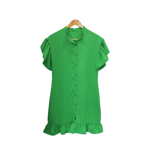 Ladies Green Dress