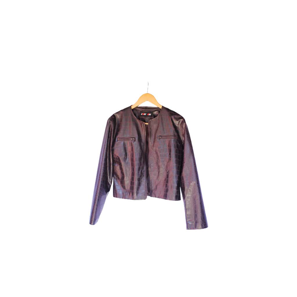 Code One Ladies Leather Jacket